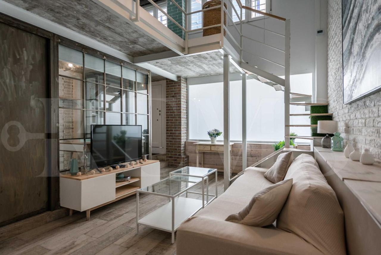 Bright Duplex Loft Next To The City Center By Rems 马拉加 外观 照片