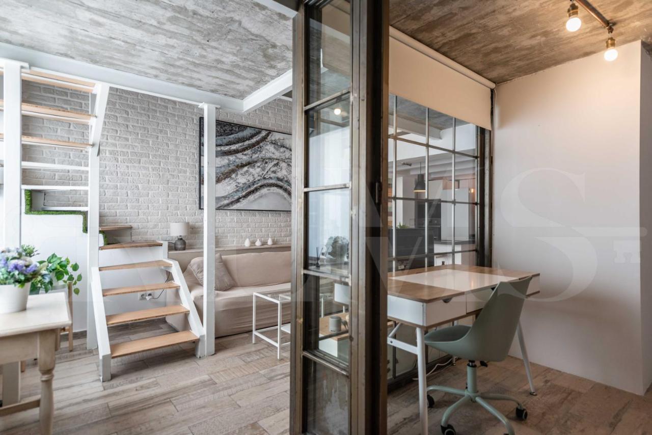 Bright Duplex Loft Next To The City Center By Rems 马拉加 外观 照片