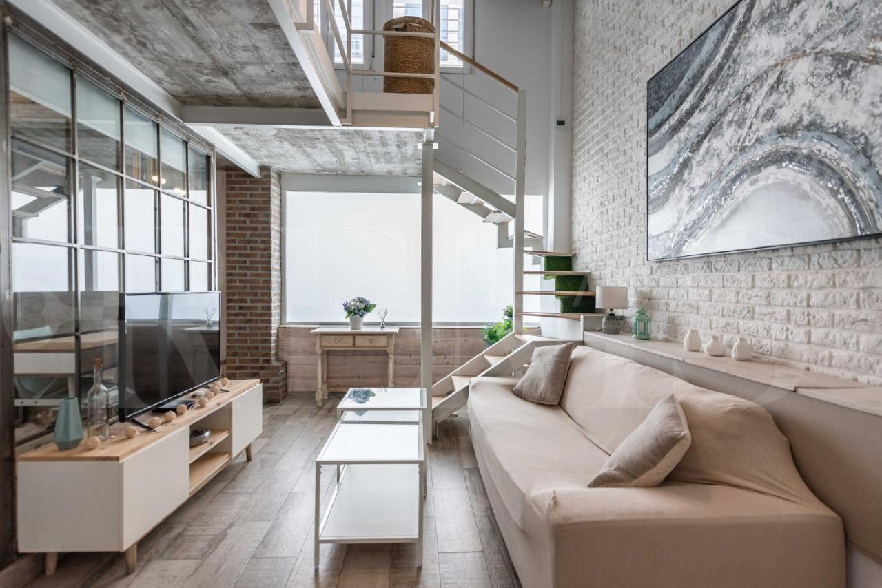 Bright Duplex Loft Next To The City Center By Rems 马拉加 外观 照片